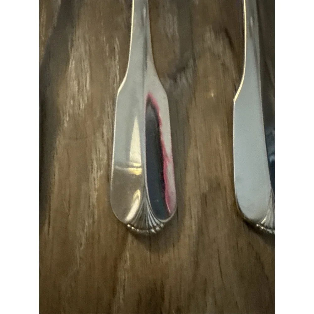 5 Place Oval Soup‎ Spoons Oneida RIDGECREST Stainless 7 1/2